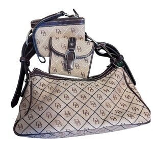 Dooney & Bourke Brown Women's Bag Set